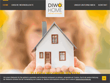 Tablet Screenshot of diwo-home.de